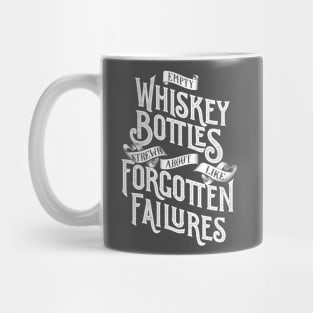 Whiskey bottles Mug